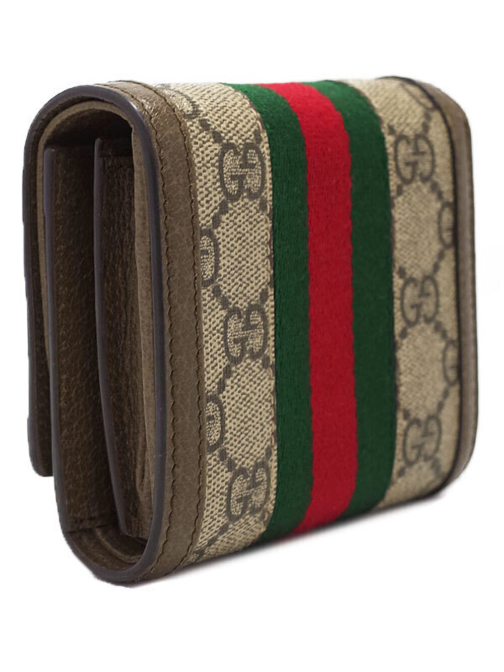 Gucci Wallet Ophidia fold Bi GG Short Black